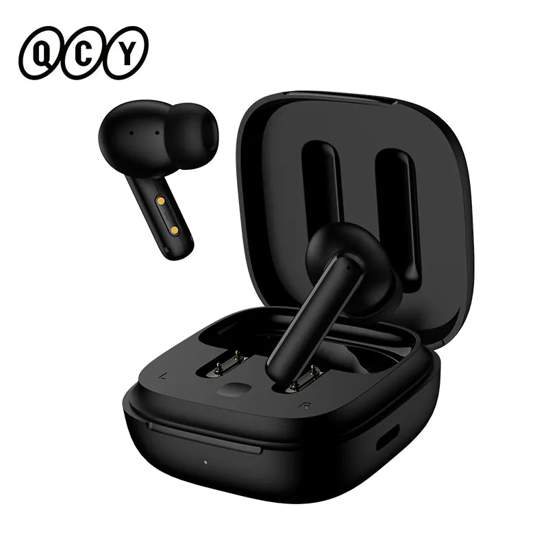 Fone de ouvido QCY T13 Bluetooth, Cancelamento De Ruído e 4 Microfones HD