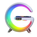 Luminaria de Mesa G-Speaker Smart RGB, Carregador por Indução, Bluetooth Alto-falante e Despertador