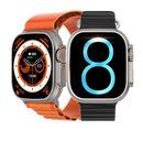 SmartWatch Ultra Series 9 IWO 17,NFC Desbloqueio de porta, carregamento sem fio