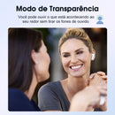 Fone de ouvido QCY T13 Bluetooth, Cancelamento De Ruído e 4 Microfones HD