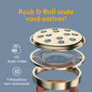 Fone de Ouvido QCY-T17 Bluetooth Controle pelo toque, 26H de Bateria