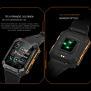 SmartWatch Ultra Indestrutivel CANMIXS inteligente A prova D'água IP68 Tela IPS