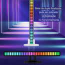 Torre de Led RGB FTOYIN Controle de voz Controlado por App