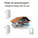 Campainha sem fio Inteligente SIXWGH à Prova D´água, Autoalimentada