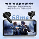 Fone de ouvido QCY T13 Bluetooth, Cancelamento De Ruído e 4 Microfones HD
