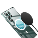 Capa Premium de Metal Ultra Fino Transparente para Samsung Galaxy