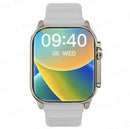 SmartWatch Ultra Series 9 IWO 17,NFC Desbloqueio de porta, carregamento sem fio